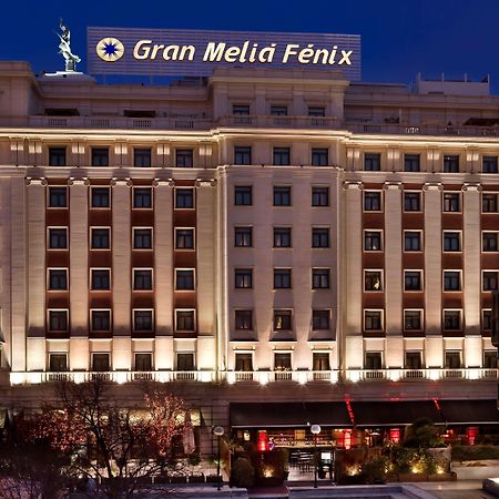 Hotel Fenix Gran Meliá - The Leading Hotels of the World Madrid Exterior foto